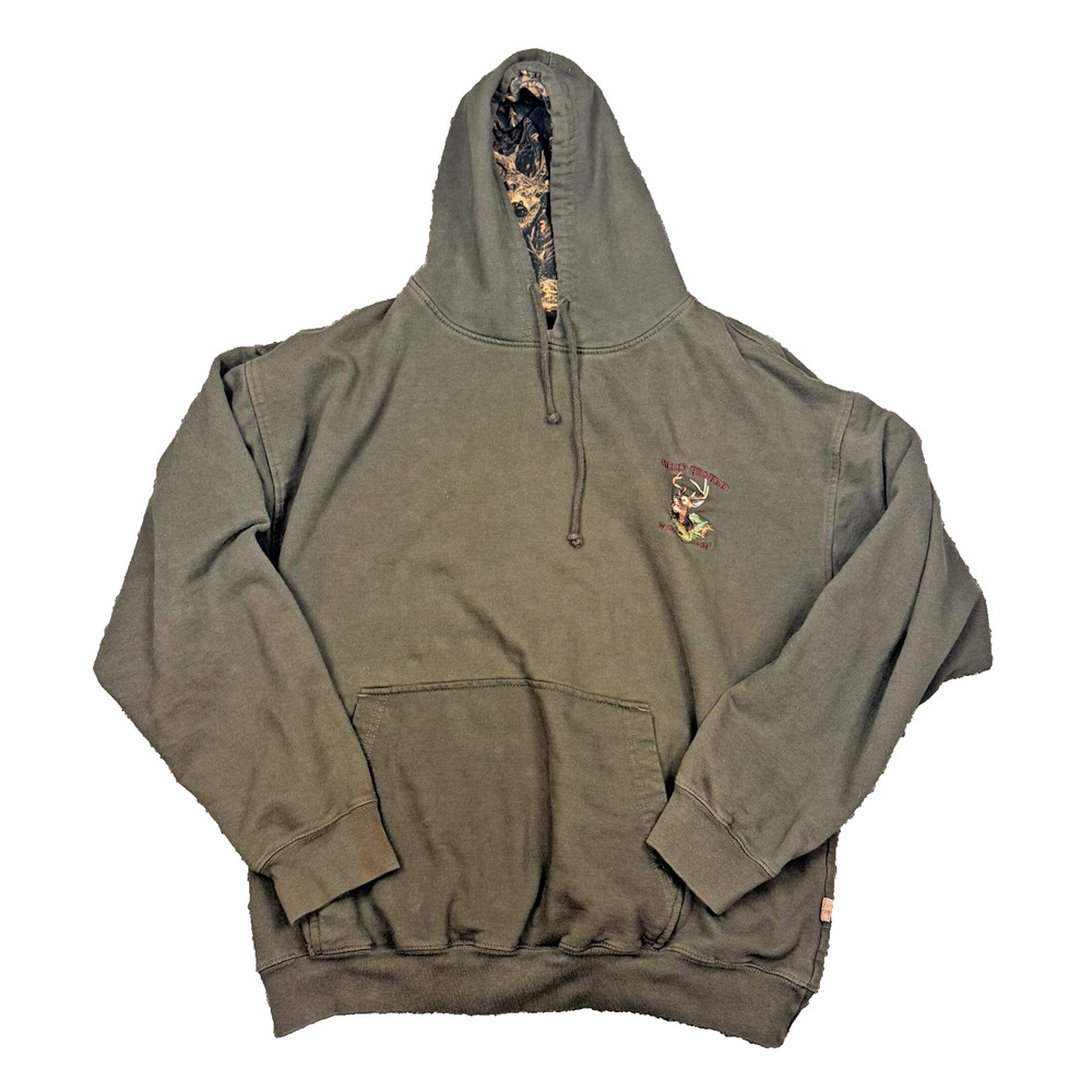 Outdoor Life Field Tested Deer Hoodie Mens L 42-44 Brown Pullover Hunting